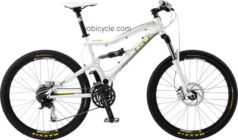 GT Bicycles Sensor 4.0 GTW 2012 comparison online with competitors