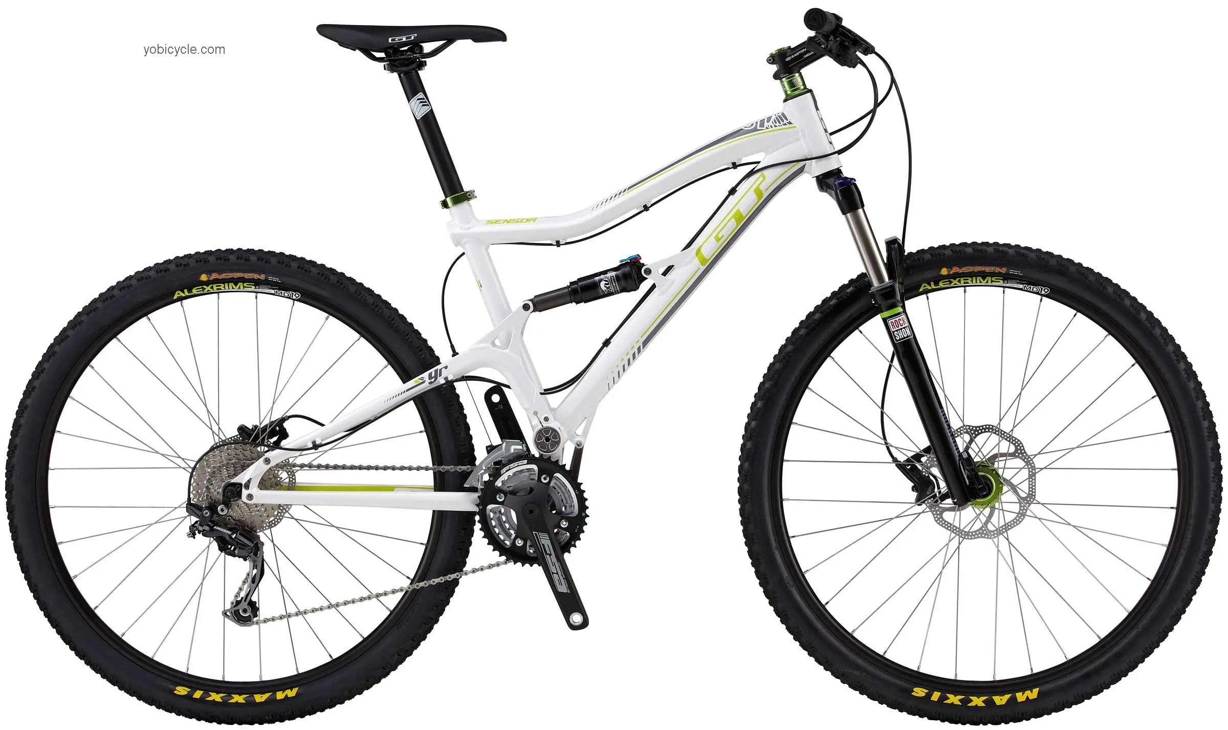 GT Bicycles Sensor 9R Elite 2013 comparison online with competitors