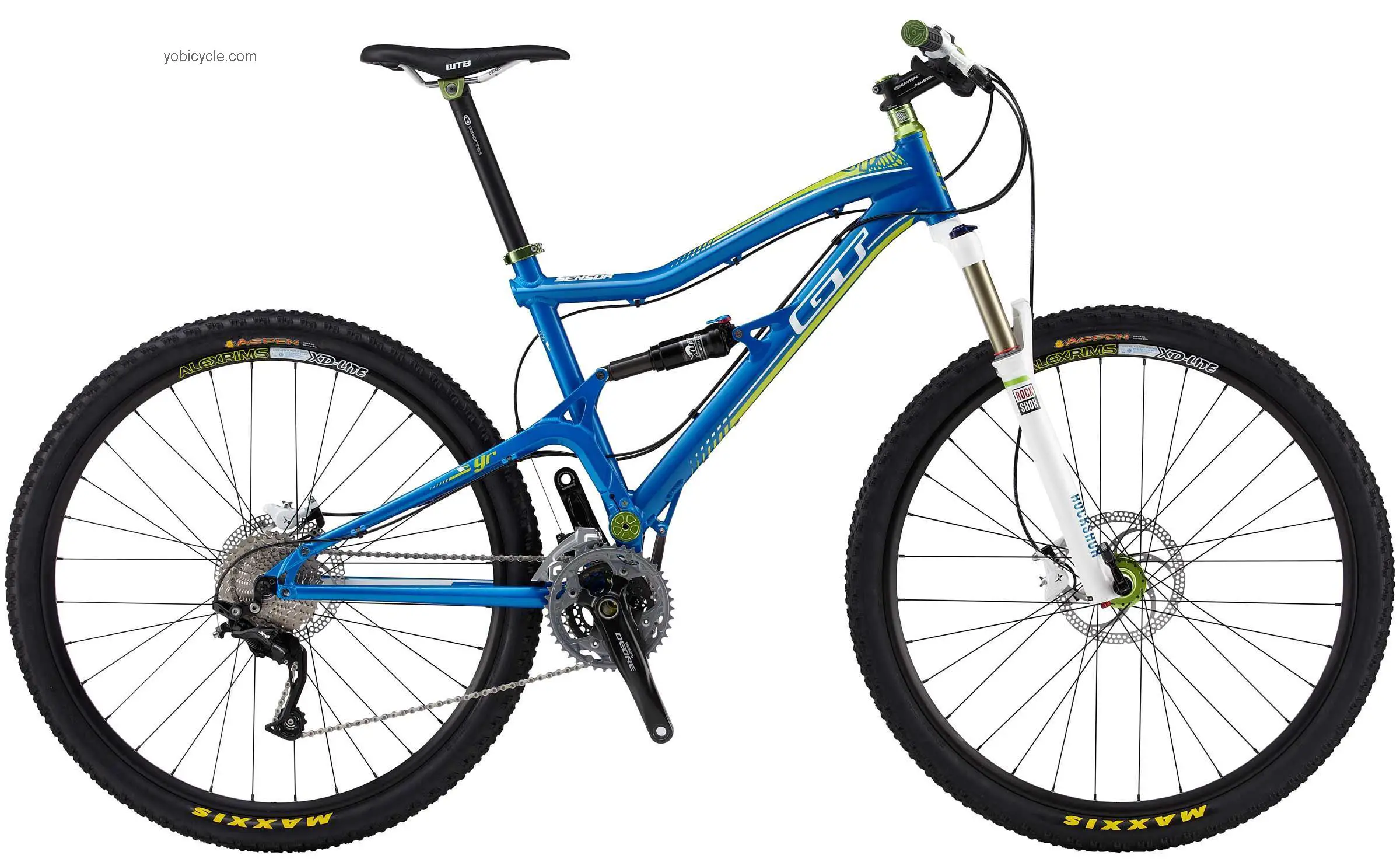 GT Bicycles Sensor 9R Expert 2013 comparison online with competitors