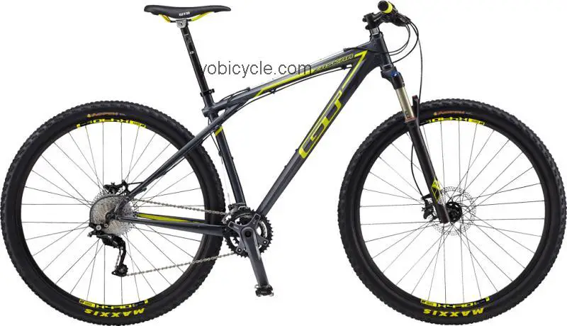 GT Bicycles Zaskar 9R Expert 2012 comparison online with competitors