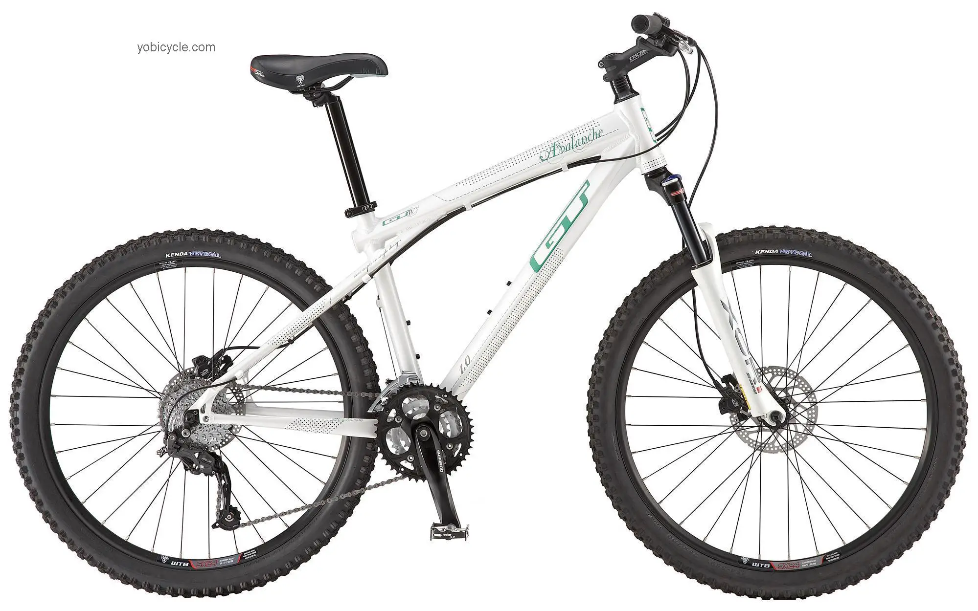 GT GTw Avalanche 1.0 Disc 2010 comparison online with competitors