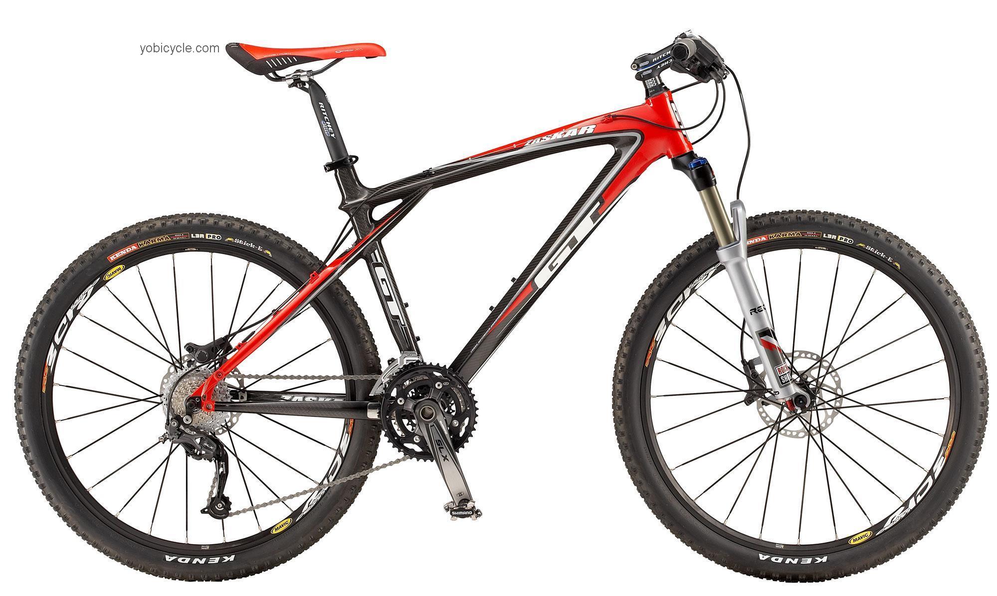 GT Zaskar Carbon Expert 2010 comparison online with competitors