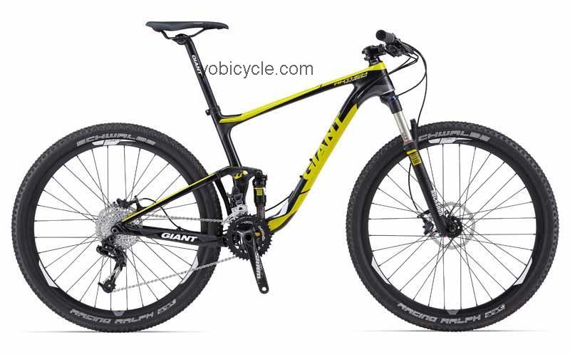 Giant  Anthem Advanced 27.5 2 Technical data and specifications