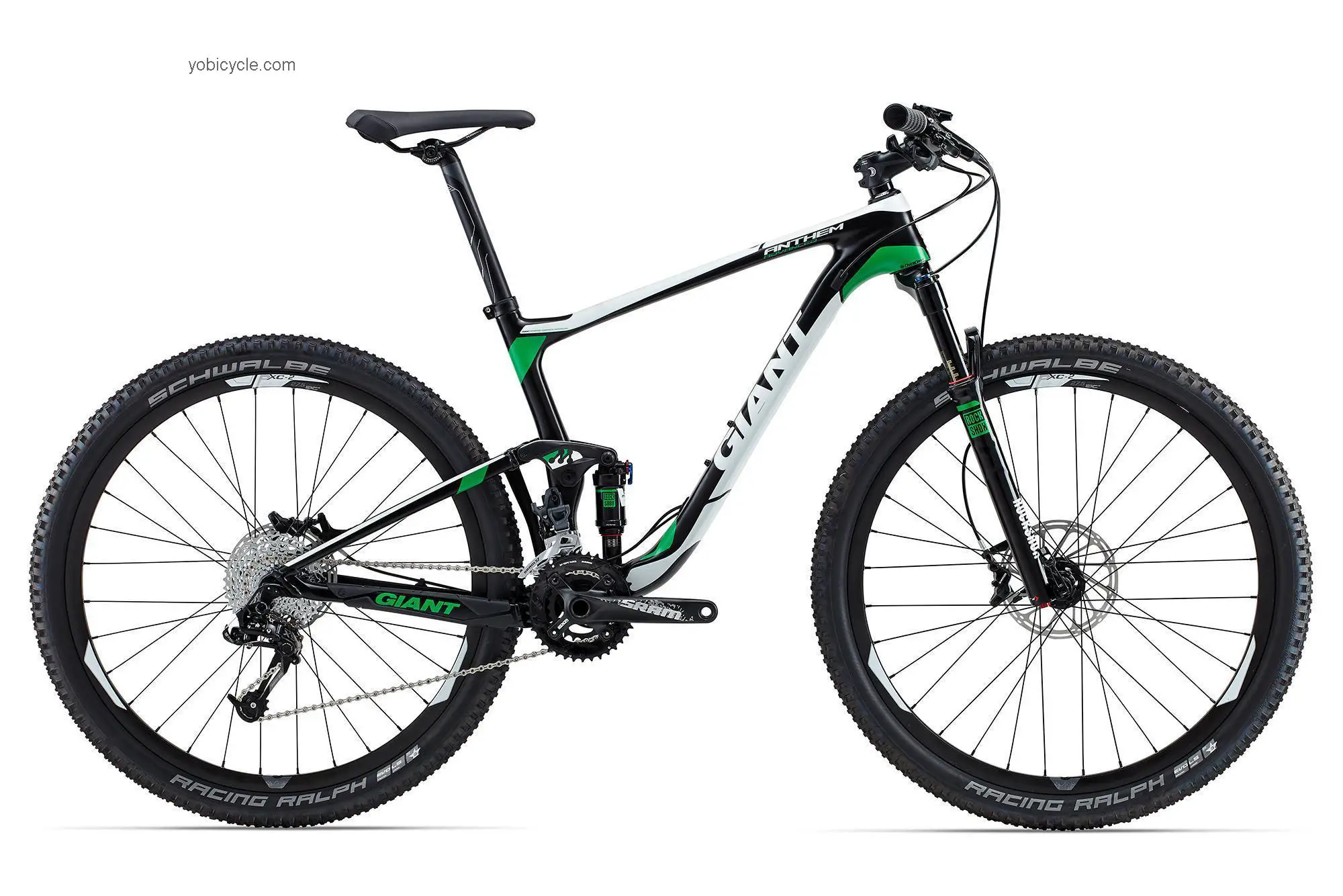 Giant Anthem Advanced 27.5 2 2015 comparison online with competitors