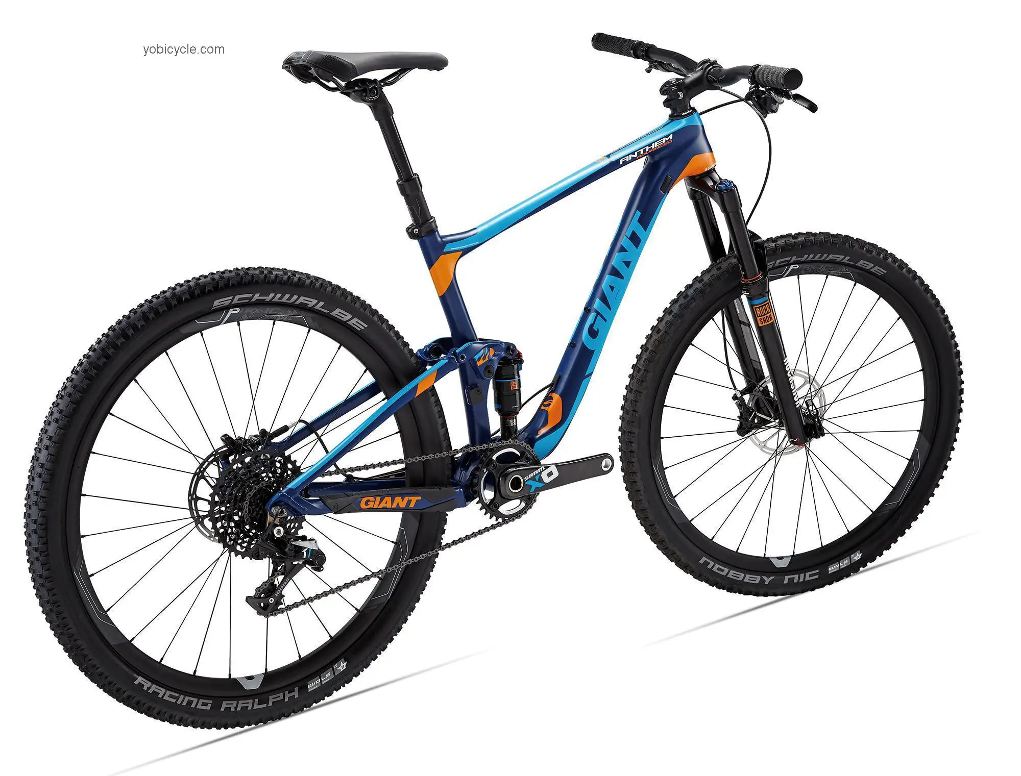 Giant Anthem Advanced SX 27.5 competitors and comparison tool online specs and performance