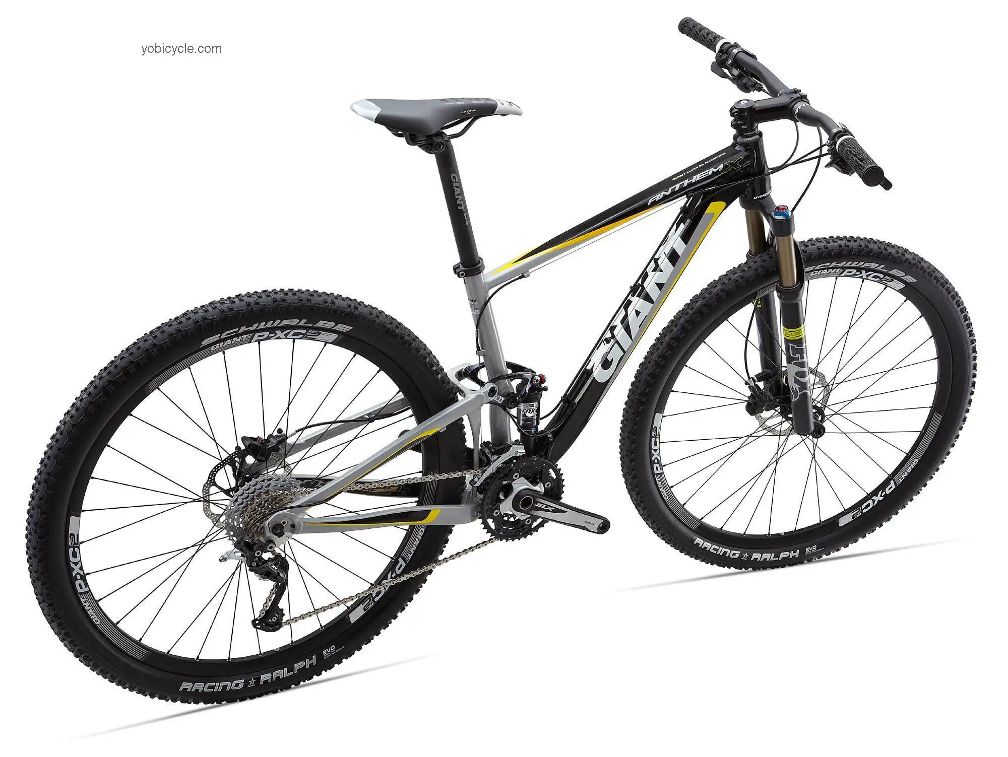 Giant Anthem X 29er 1 2013 comparison online with competitors