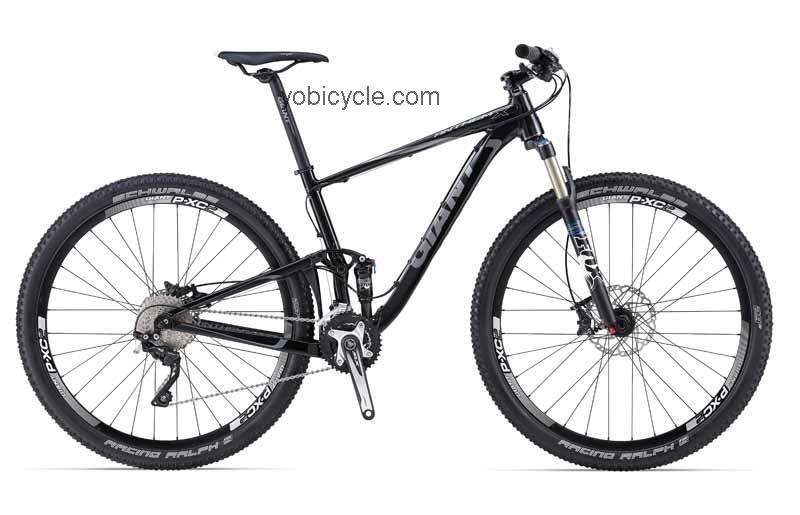 Giant Anthem X 29er 1 2014 comparison online with competitors