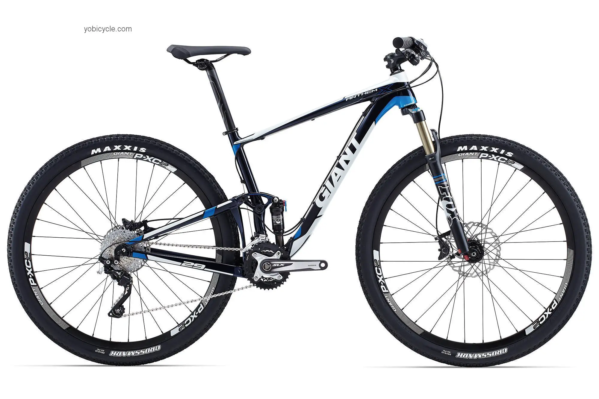 Giant  Anthem X 29er Technical data and specifications