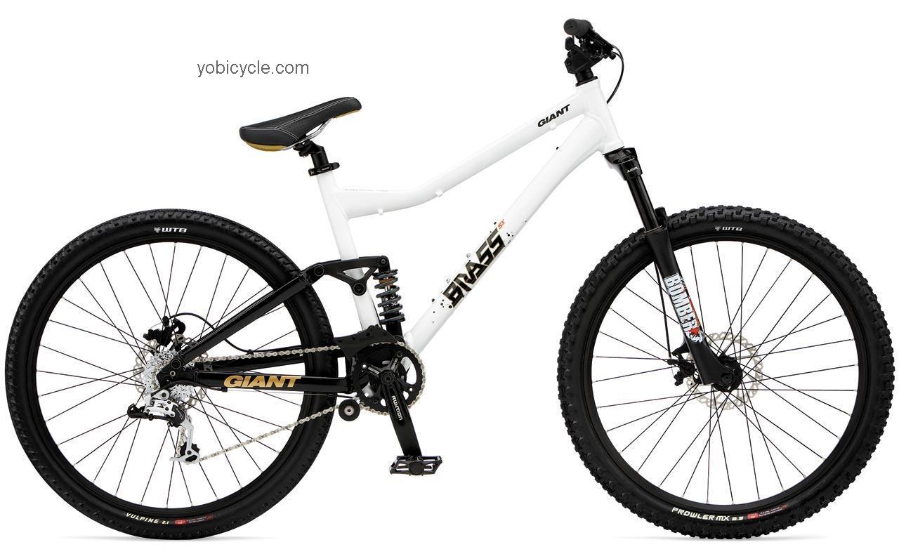 Giant Brass SX 2009 comparison online with competitors