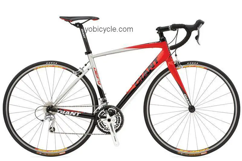 Giant Defy 1 2010 comparison online with competitors