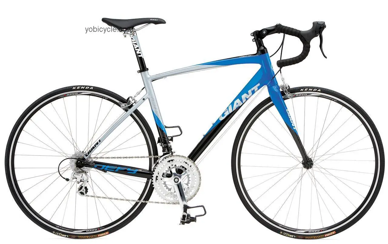 Giant Defy 3 2009 comparison online with competitors