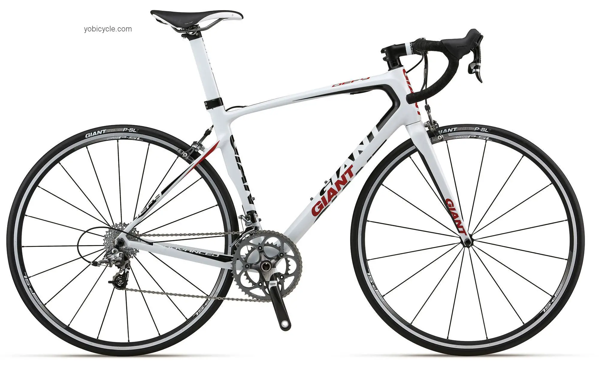 Giant Defy Advanced 1 2012 comparison online with competitors