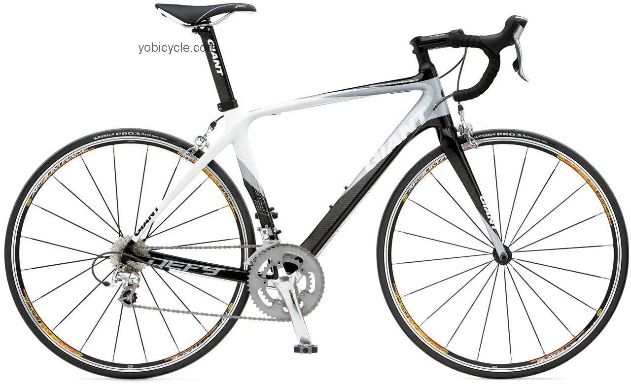 Giant Defy Advanced 2 2009 comparison online with competitors