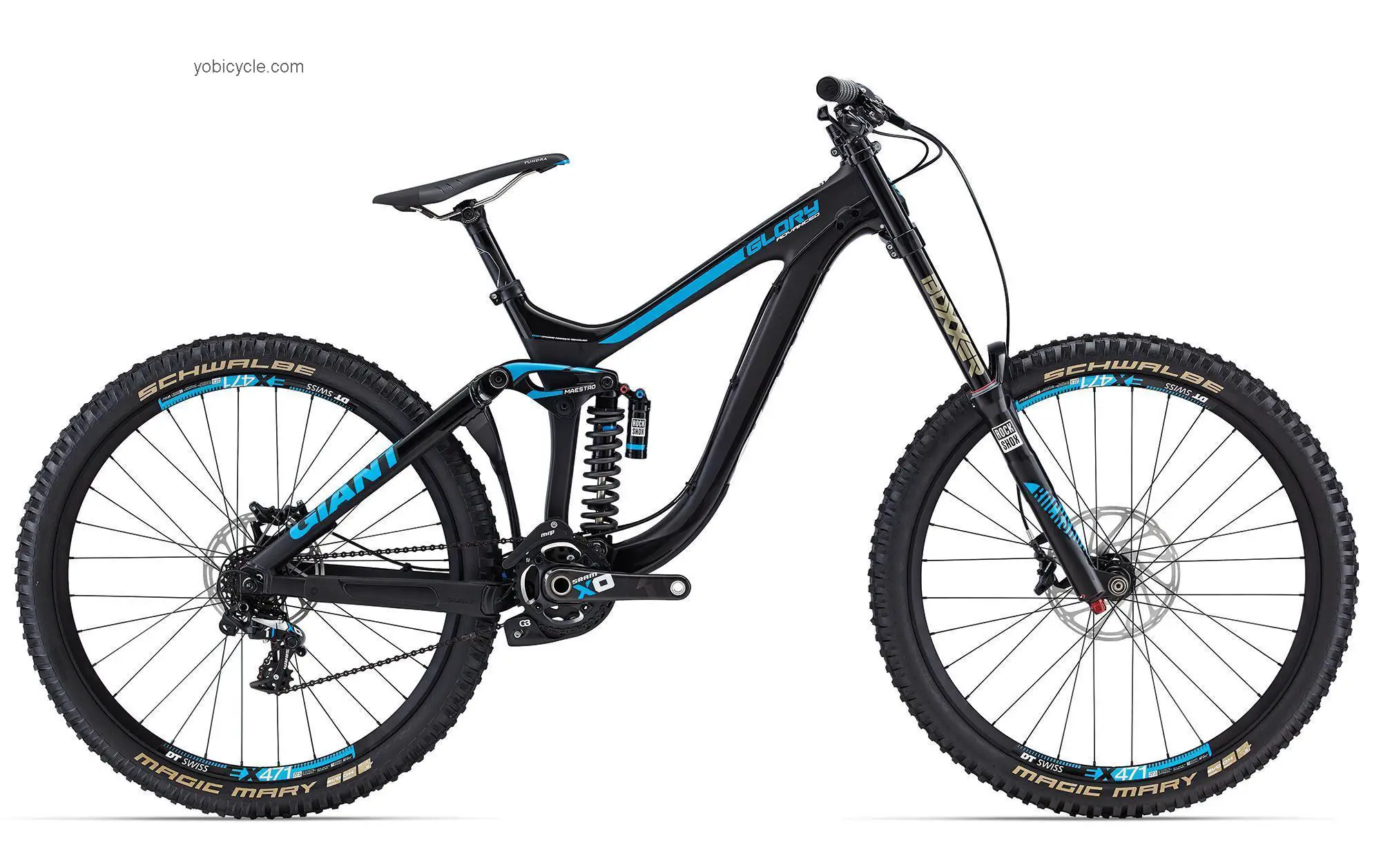 Giant  Glory Advanced 27.5 0 Technical data and specifications