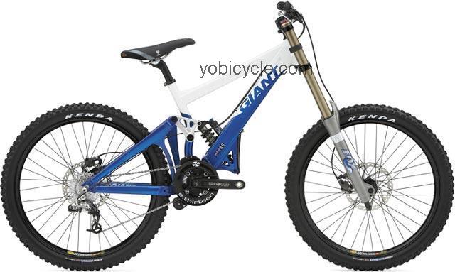 Giant Glory DH competitors and comparison tool online specs and performance