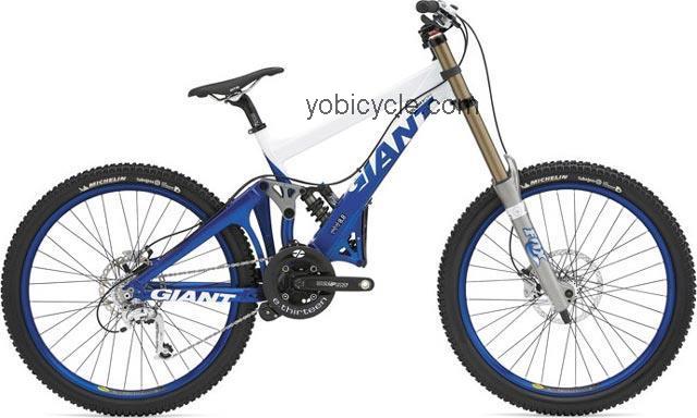 Giant  Glory DH Technical data and specifications