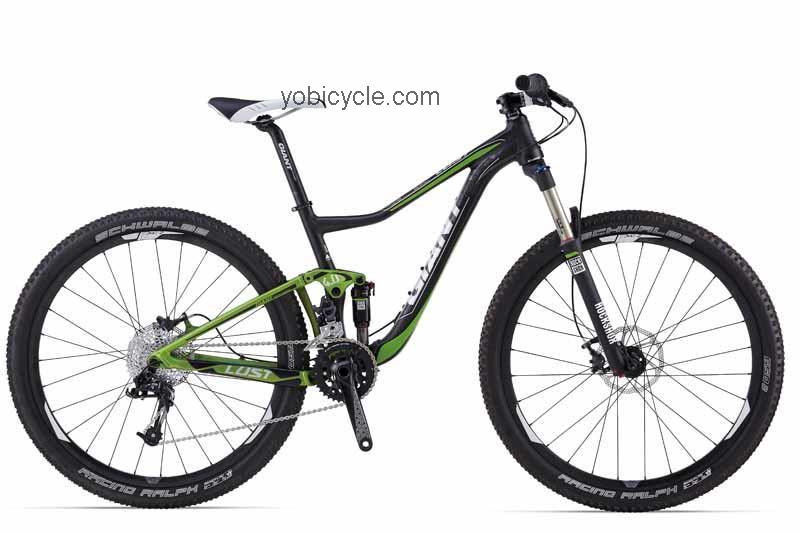Giant Lust 27.5 1 competitors and comparison tool online specs and performance