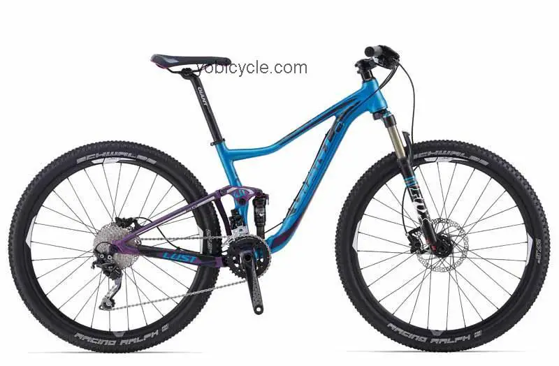 Giant Lust 27.5 2 competitors and comparison tool online specs and performance