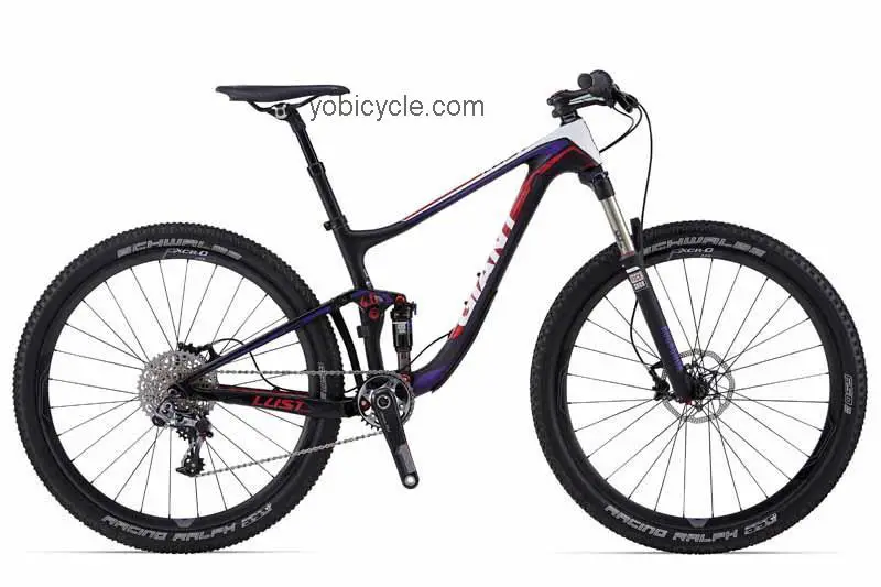 Giant Lust Advanced 27.5 0 competitors and comparison tool online specs and performance