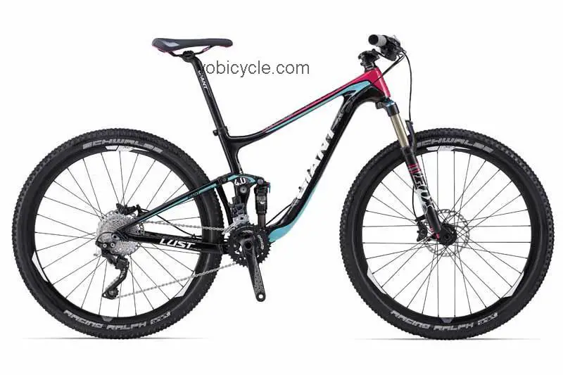 Giant Lust Advanced 27.5 2 competitors and comparison tool online specs and performance