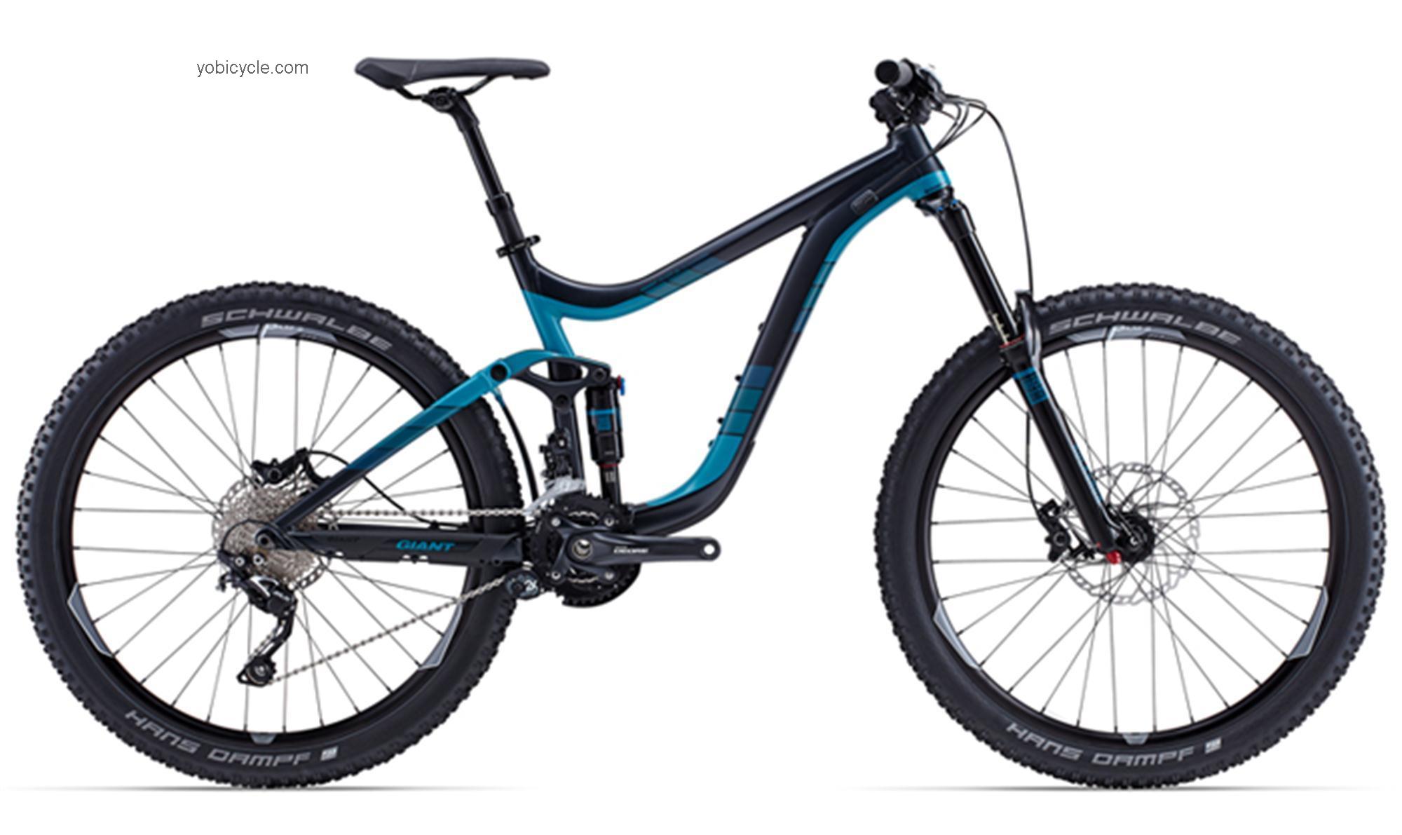 Giant  Reign 27.5 2 Technical data and specifications