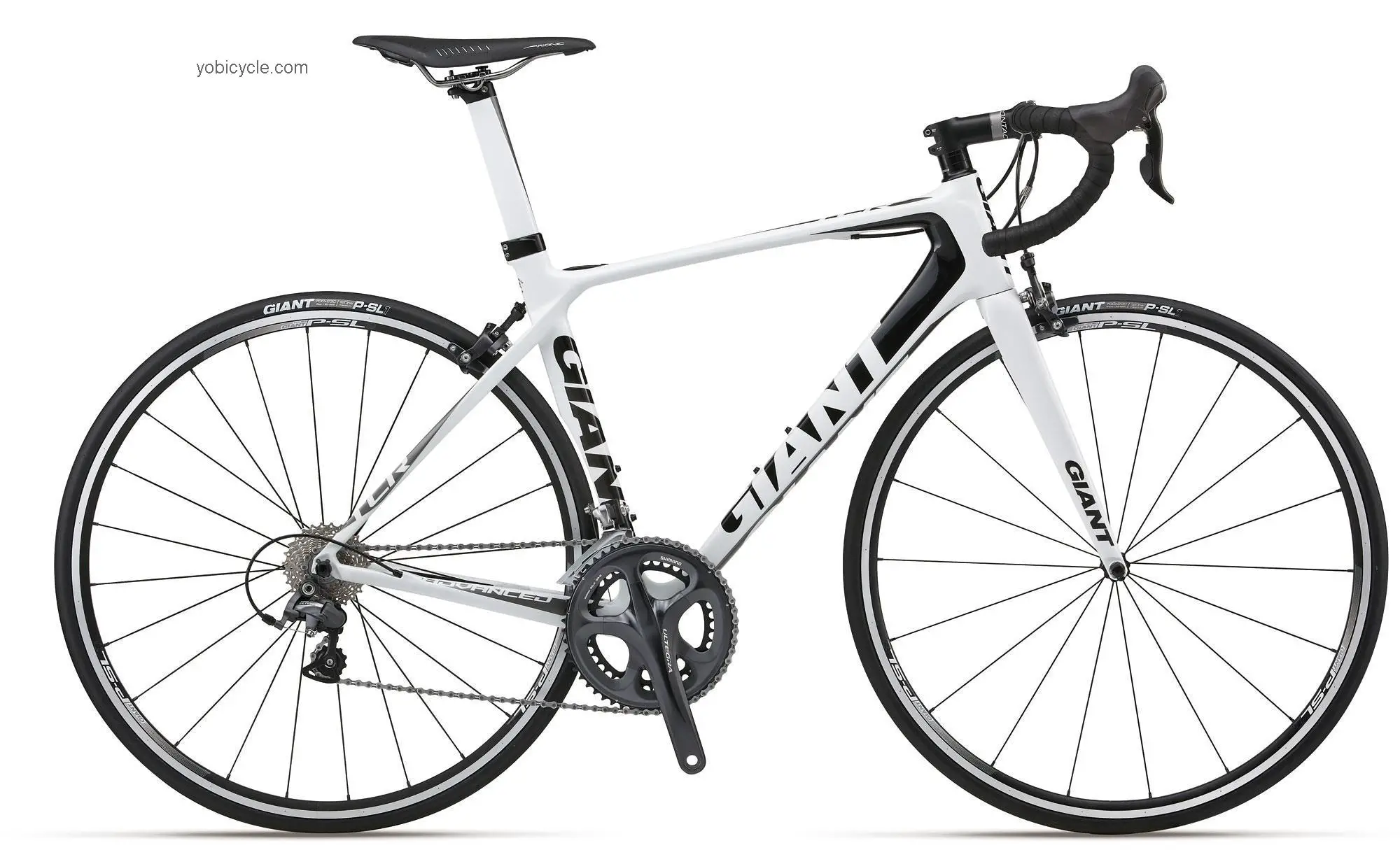 Giant TCR Advanced 2 Double 2012 comparison online with competitors