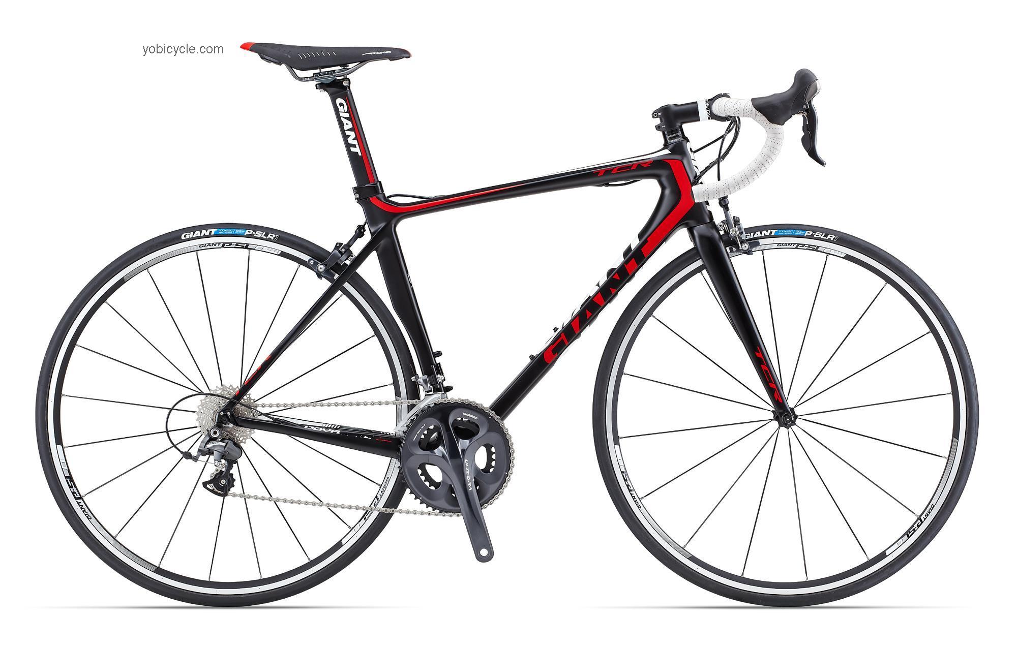 Giant  TCR Advanced SL4 Technical data and specifications