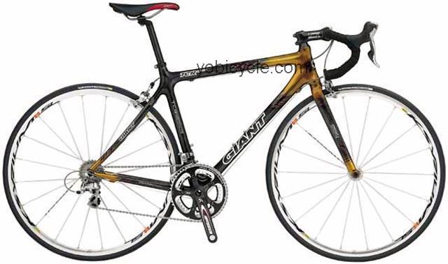Giant  TCR Composite 0 Technical data and specifications