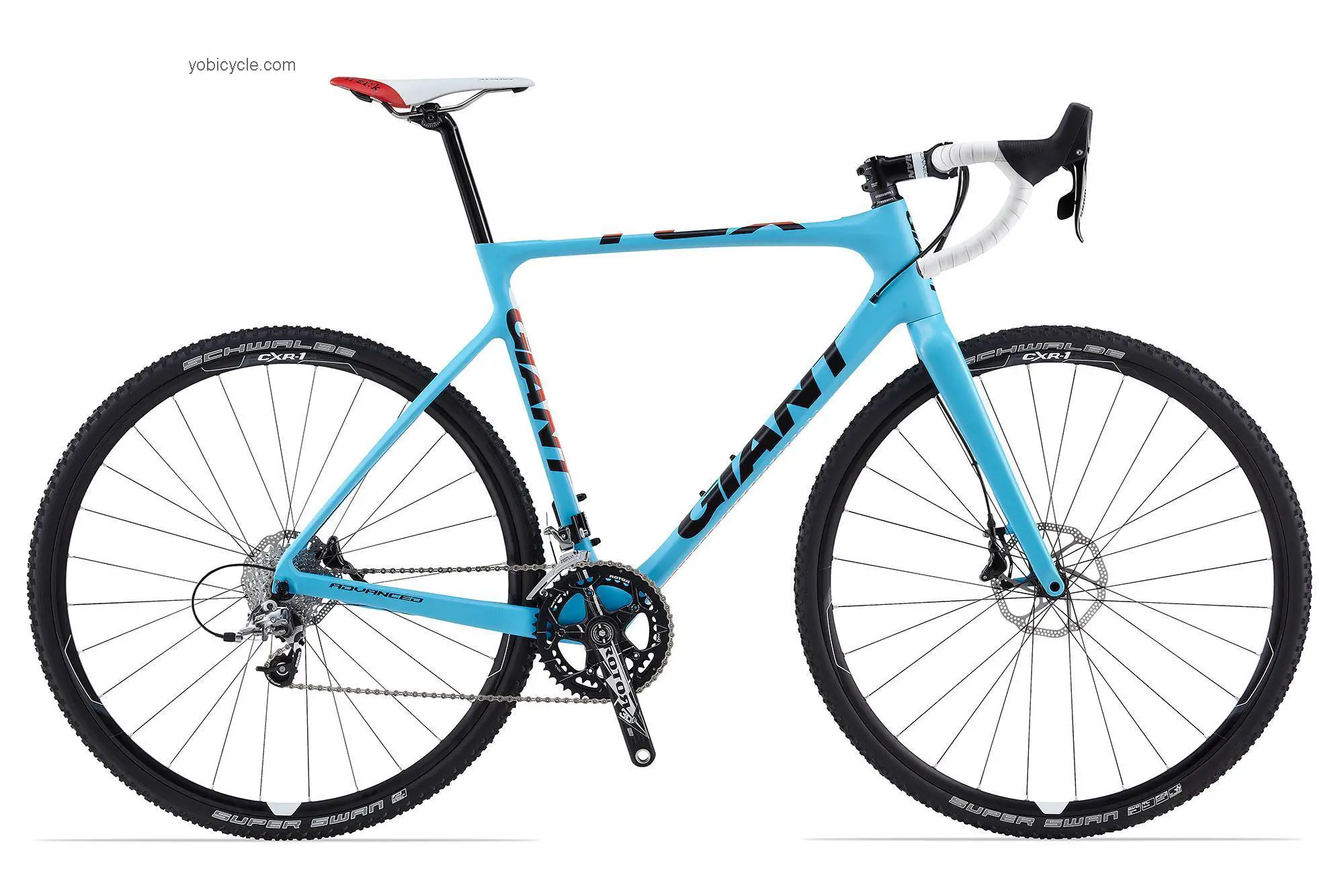 Giant TCX Advanced 1 competitors and comparison tool online specs and performance