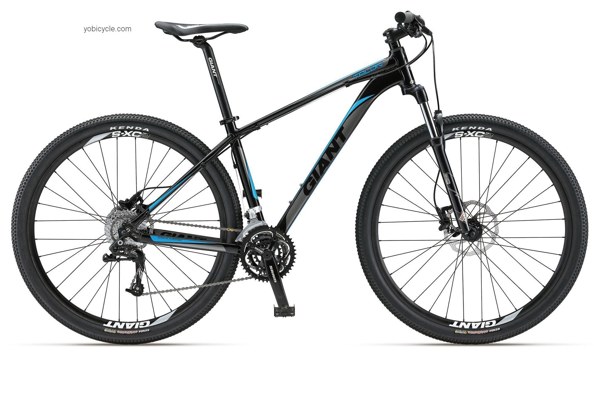 Giant  Talon 29er 0 Technical data and specifications