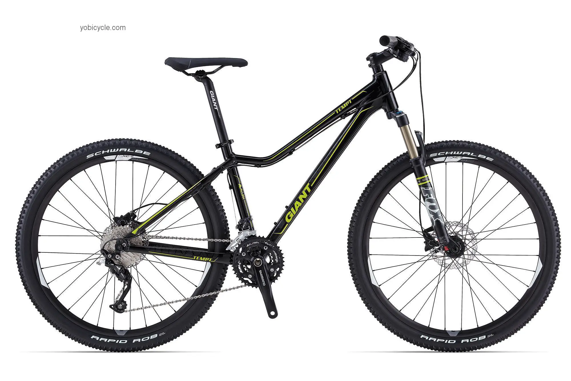 Giant Tempt 27.5 0 competitors and comparison tool online specs and performance