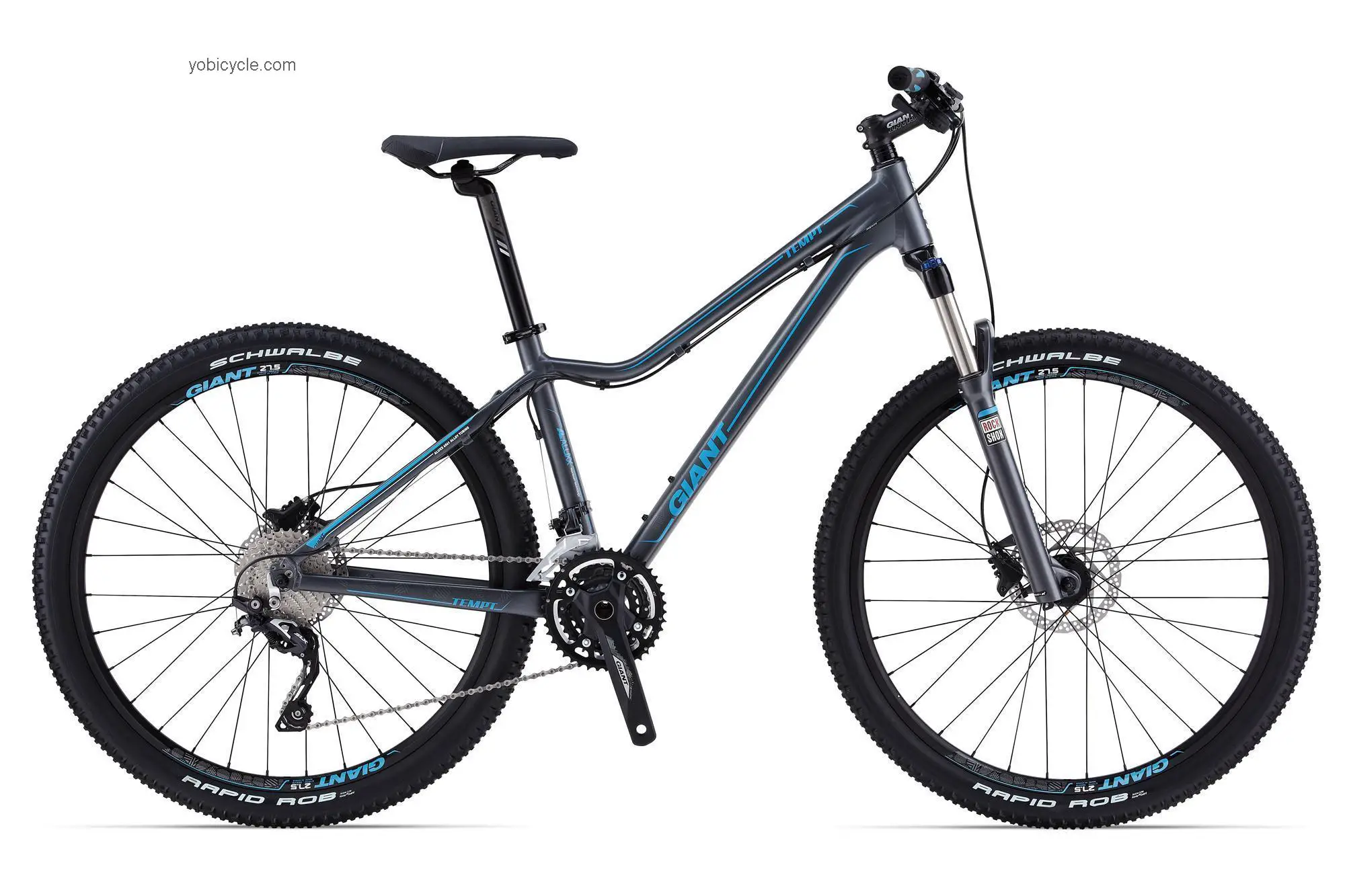 Giant Tempt 27.5 2 competitors and comparison tool online specs and performance