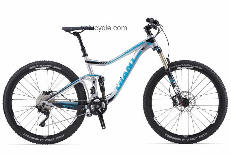 Giant Trance 27.5 1 competitors and comparison tool online specs and performance