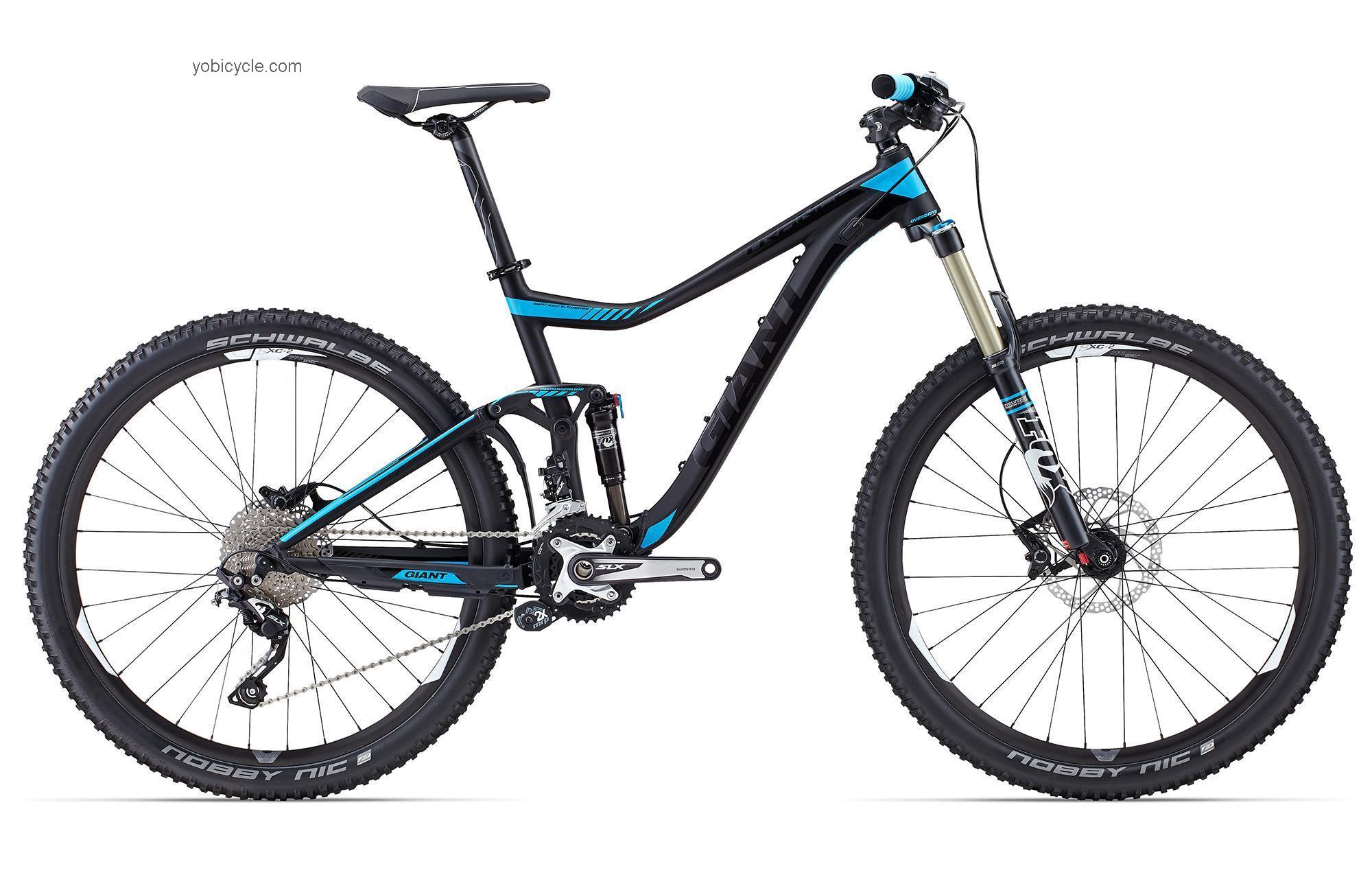 Giant Trance 27.5 2 2015 comparison online with competitors