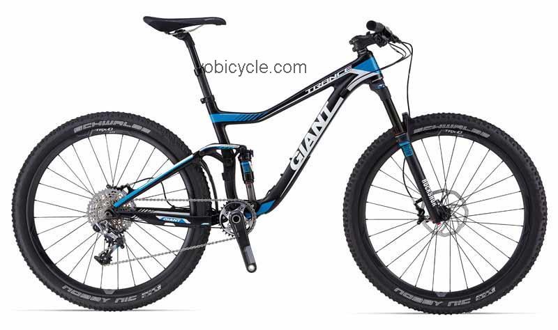 Giant  Trance Advanced 27.5 0 Technical data and specifications