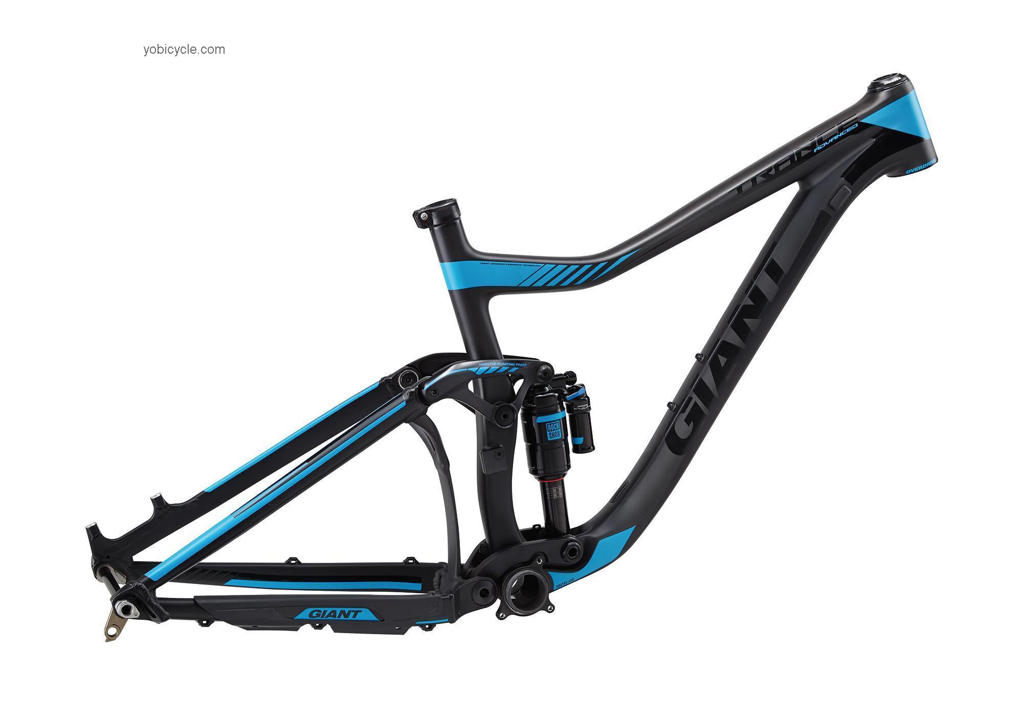 Giant Trance Advanced 27.5 Frameset competitors and comparison tool online specs and performance
