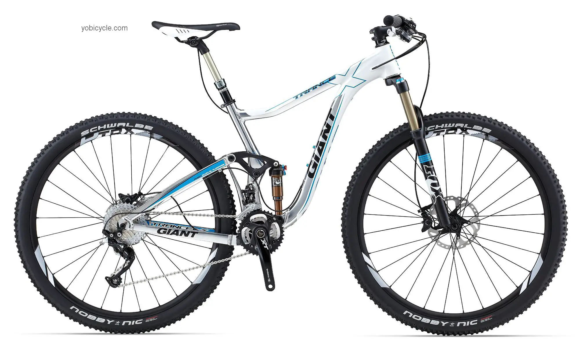 Giant Trance X 29er 0 2013 comparison online with competitors