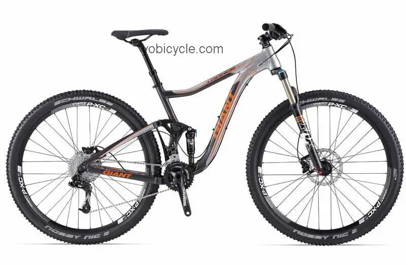 Giant Trance X 29er 1 2014 comparison online with competitors