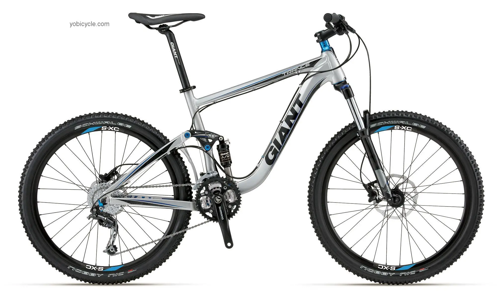 Giant Trance X 4 2012 comparison online with competitors