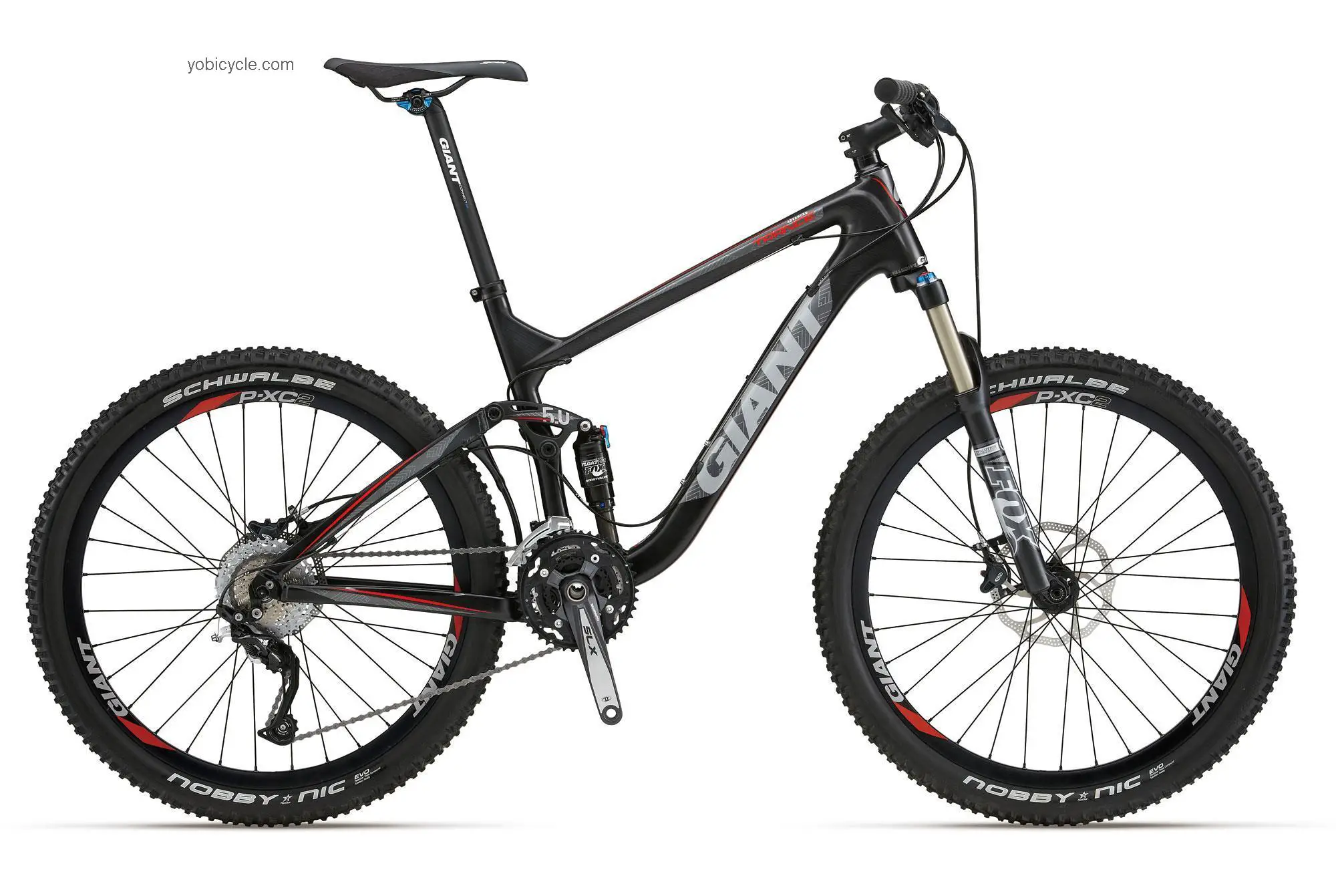 Giant Trance X Advanced 2 2012 comparison online with competitors