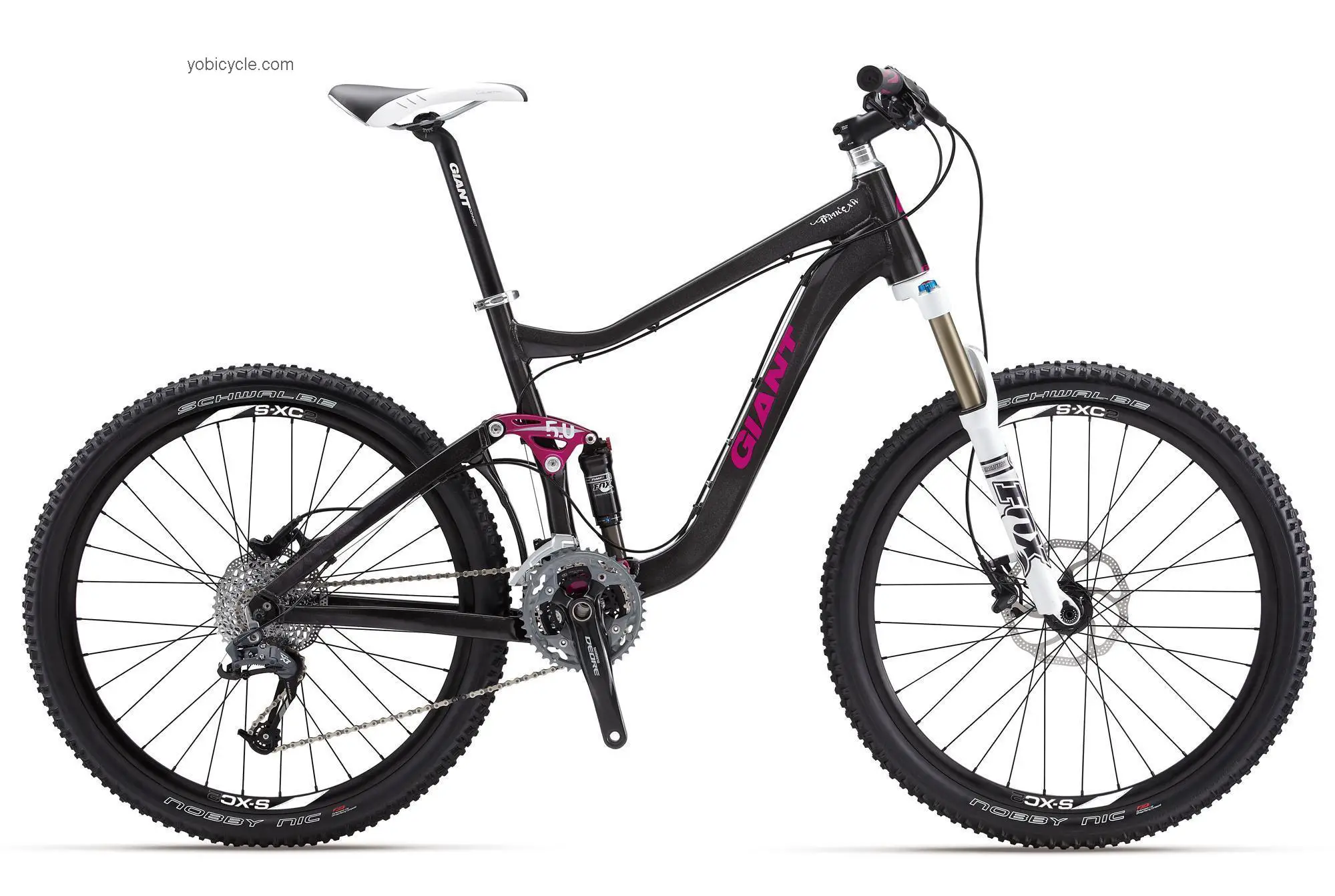 Giant Trance X2 W 2012 comparison online with competitors