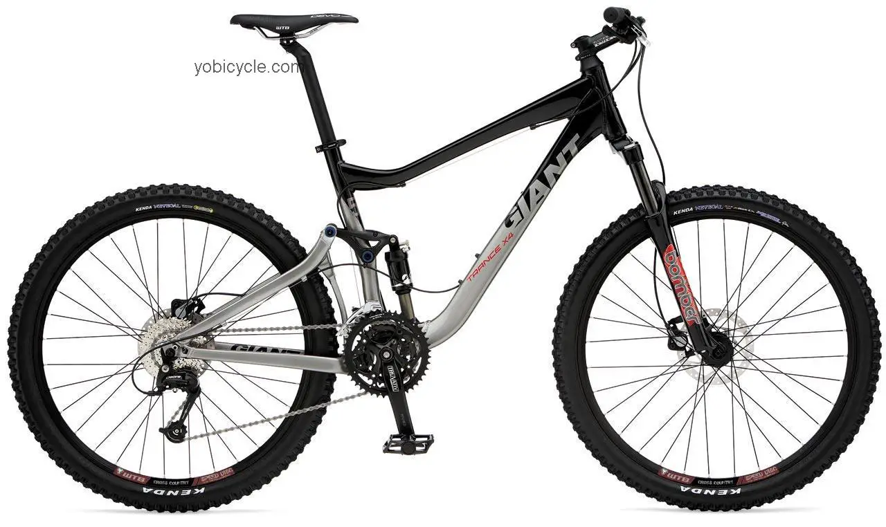 Giant  Trance X4 Technical data and specifications