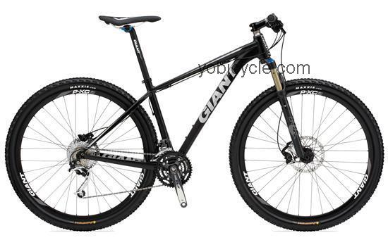 Giant  XTC 29er 1 Technical data and specifications