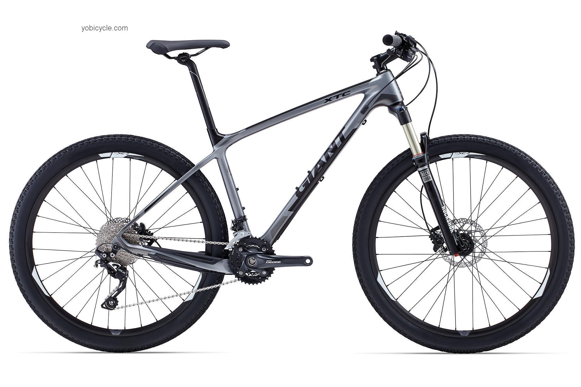 Giant  XTC Advanced 27.5 3 Technical data and specifications