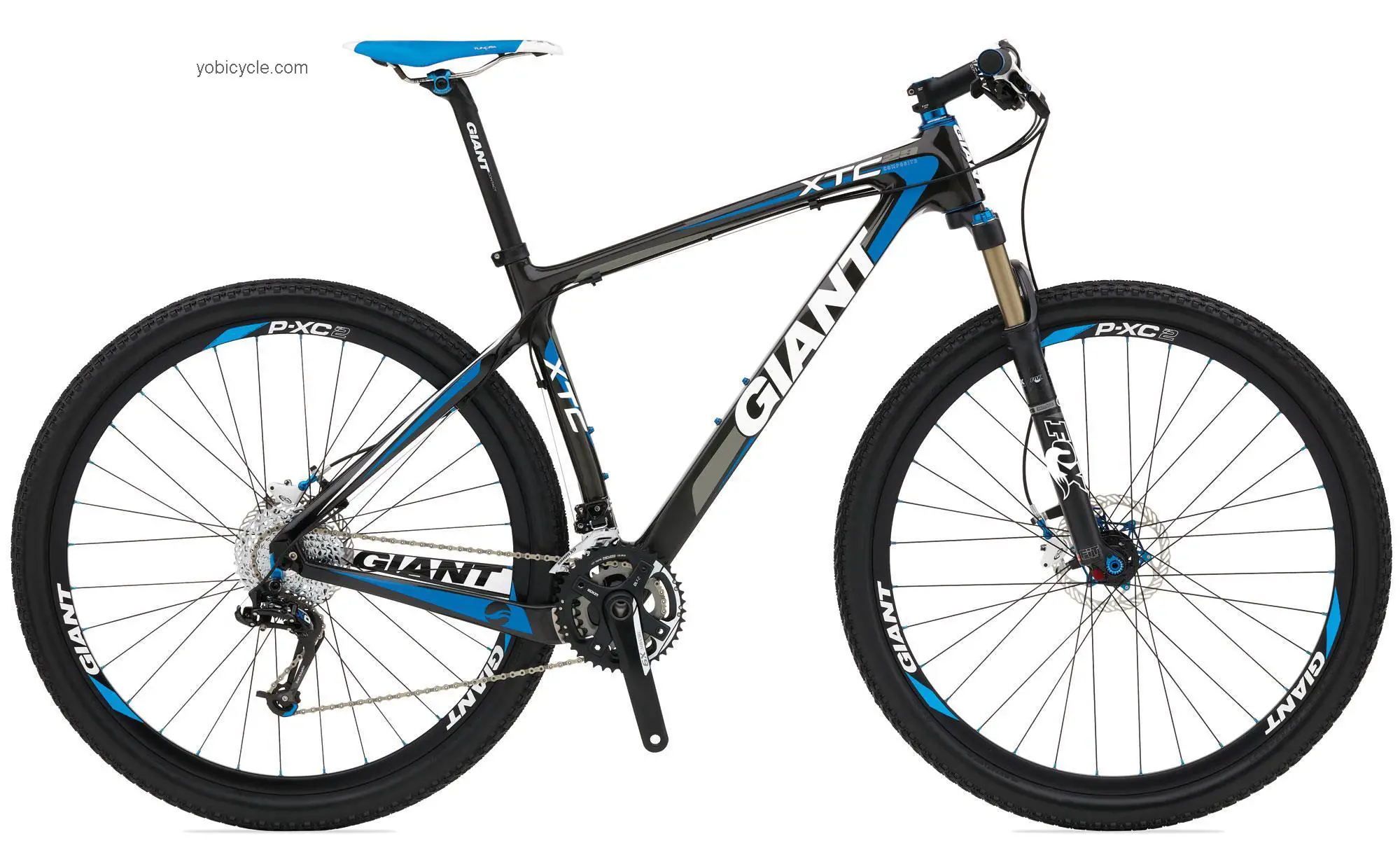 Giant  XTC Composite 29er 0 Technical data and specifications