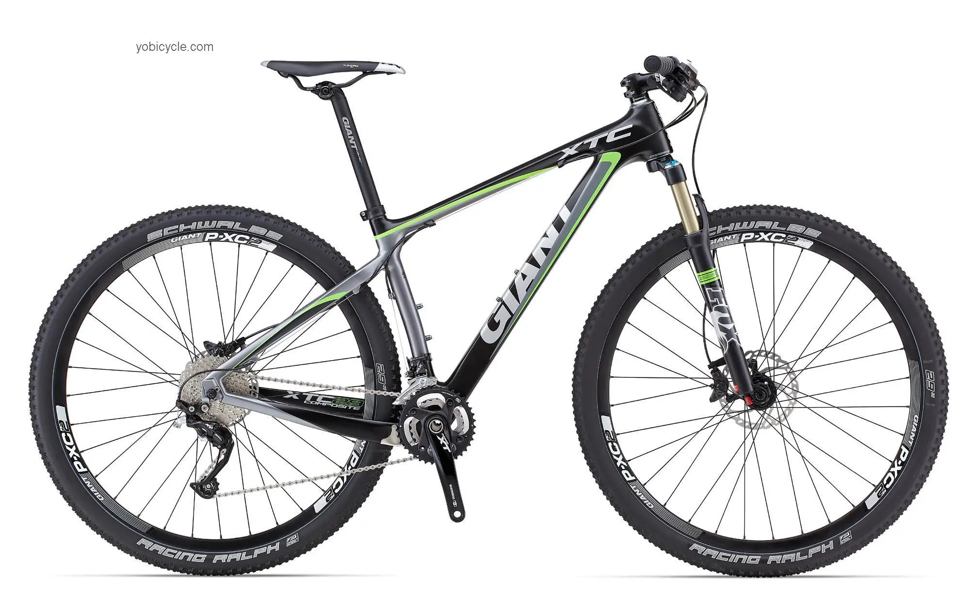Giant XTC Composite 29er 1 competitors and comparison tool online specs and performance