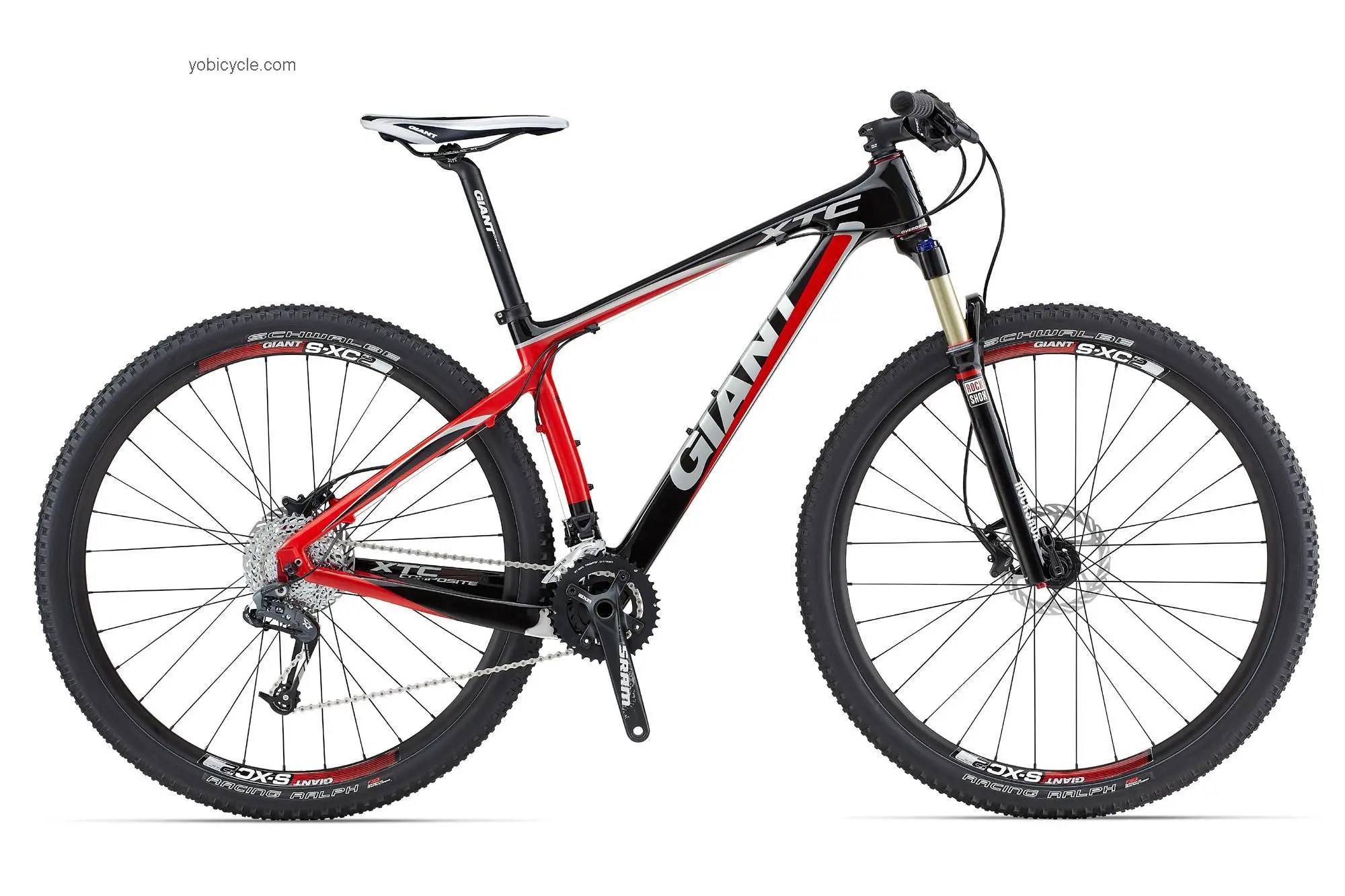 Giant  XTC Composite 29er 3 Technical data and specifications