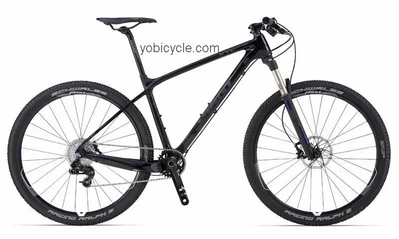 Giant  XtC Advanced 27.5 1 Technical data and specifications