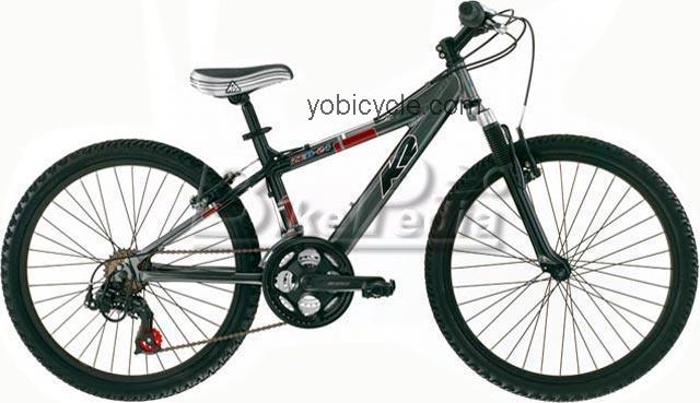 K2 ZED 24 MTB competitors and comparison tool online specs and performance