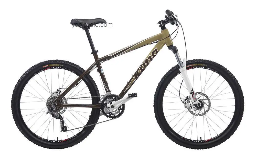 Kona  Cinder Cone Technical data and specifications